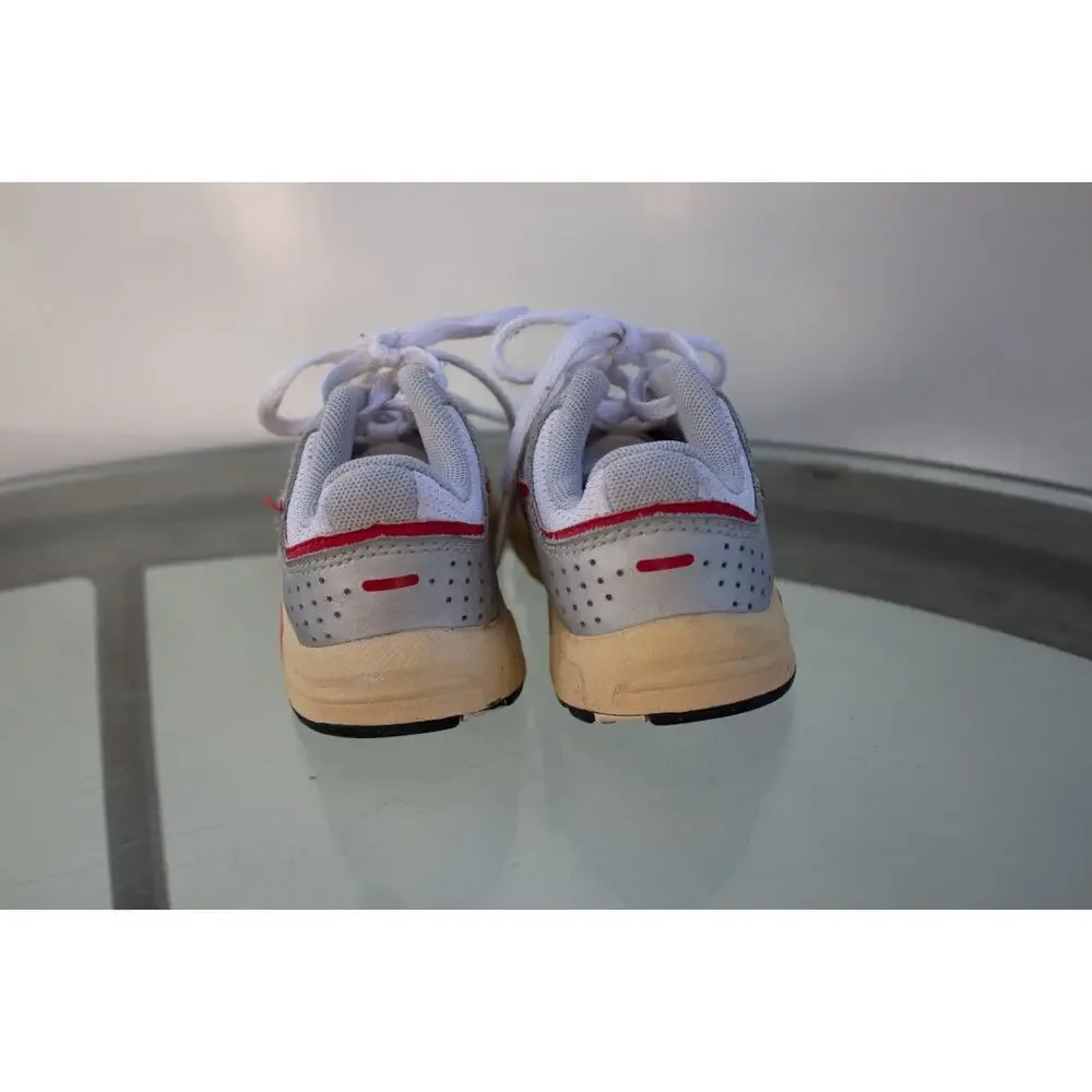 Nike T-Run‎ 5 Running Shoes Grey/Red/Black 443991-100 Toddler Size 5C